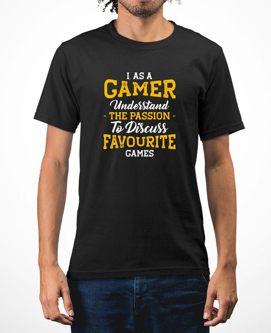 I as a gamer understand the passion funny geek t-shirt video game tee - Fivestartees