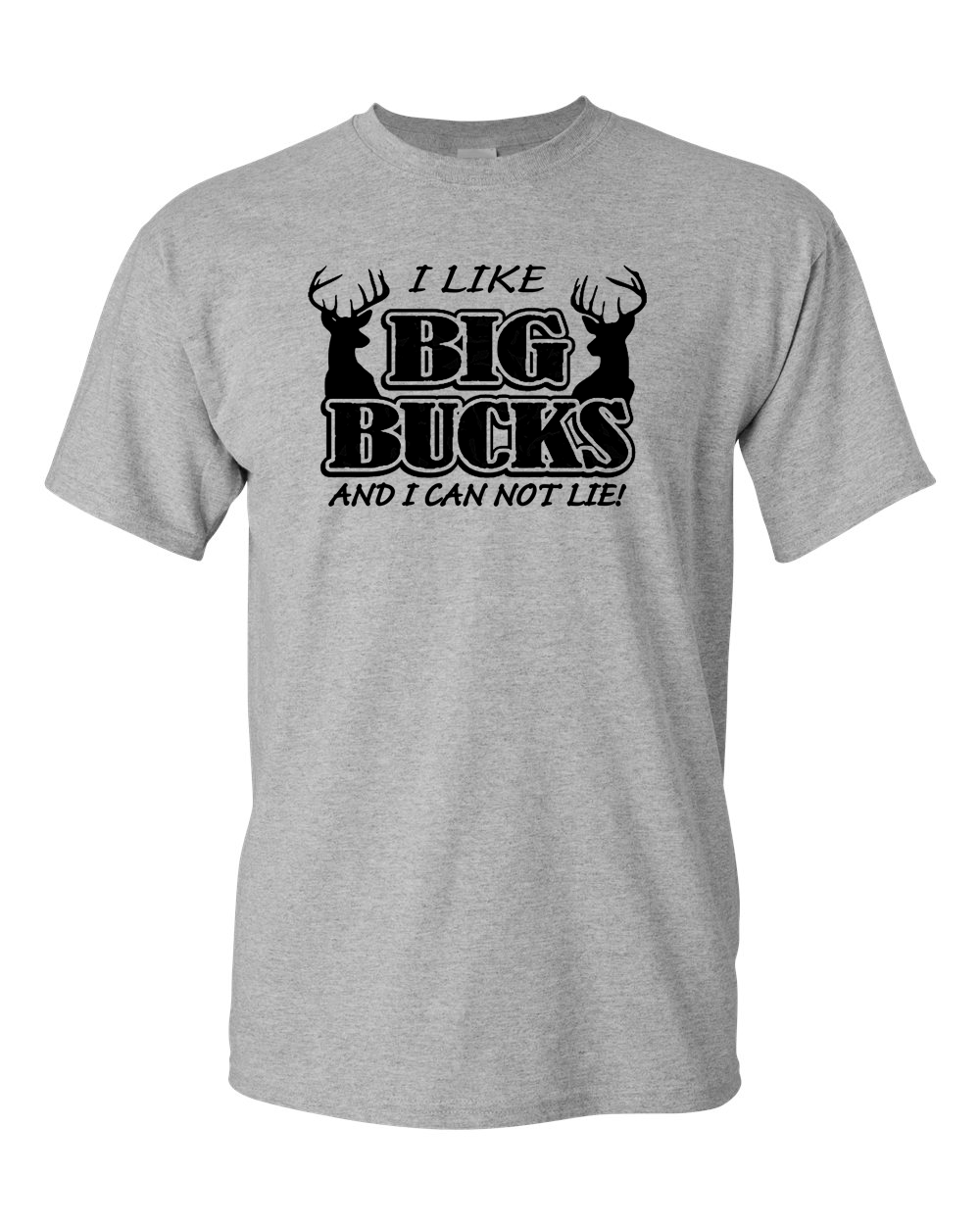 I Like Big Bucks T-shirt, Deer T-shirt, Hunting T-shirt, Funny T-shirt - Fivestartees