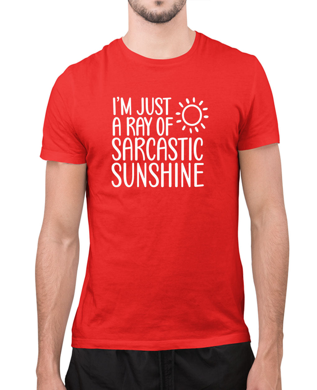 I'm Just a ray of sarcastic sunshine t-shirt, novelty t-shirt - Fivestartees