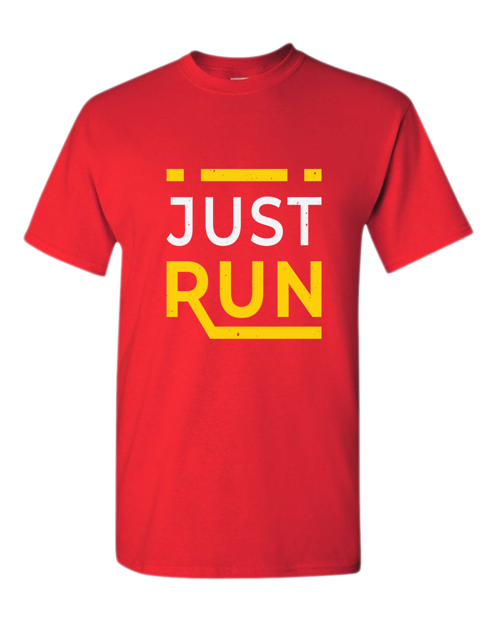 Just run t-shirt, motivational t-shirt, inspirational tees, casual tees - Fivestartees