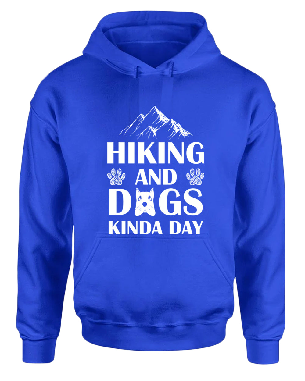 Hiking and dogs kinda day hoodie, dog lover hoodies, hiker hoodies - Fivestartees