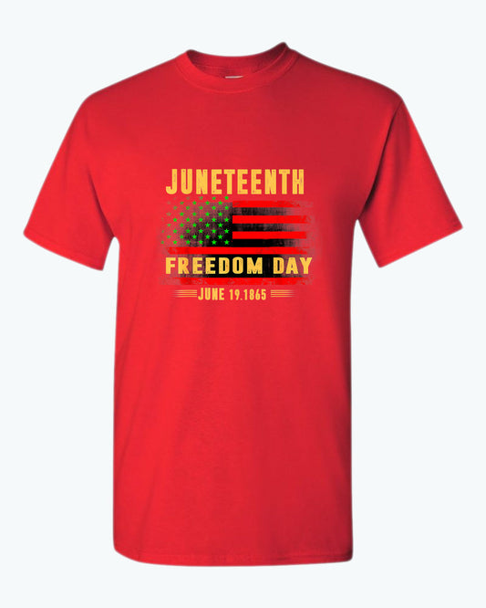 Freedom day june 19 1865 t-shirt juneteenth tees - Fivestartees