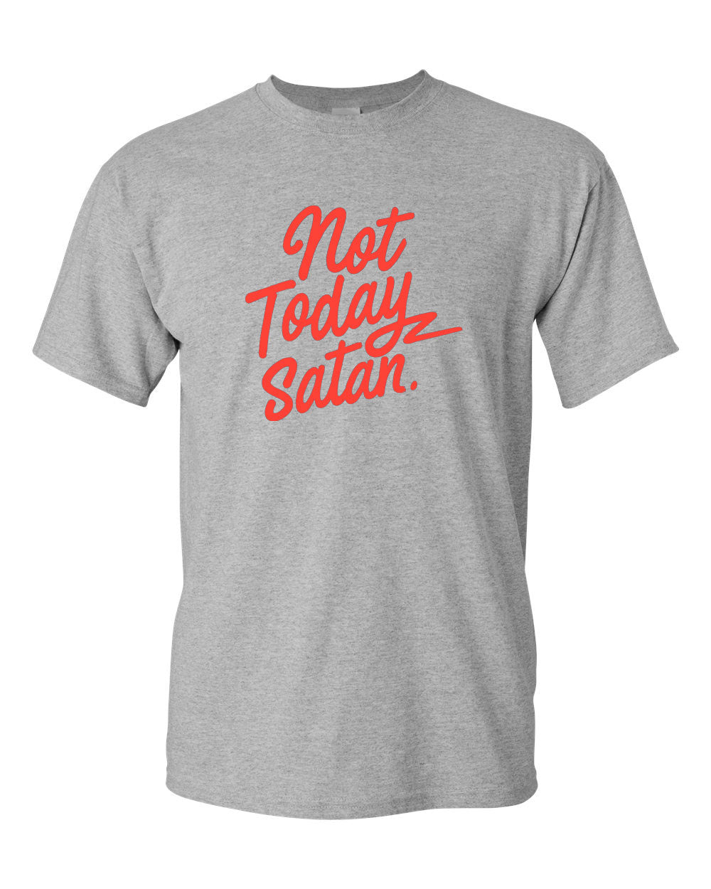 Not Today Satan t-shirt Christian t-shirt religion tees - Fivestartees