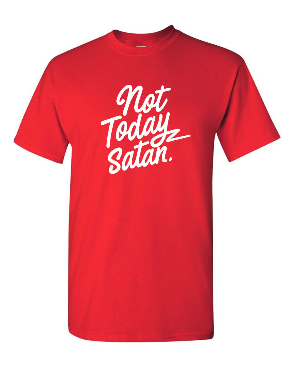 Not Today Satan t-shirt Christian t-shirt religion tees - Fivestartees