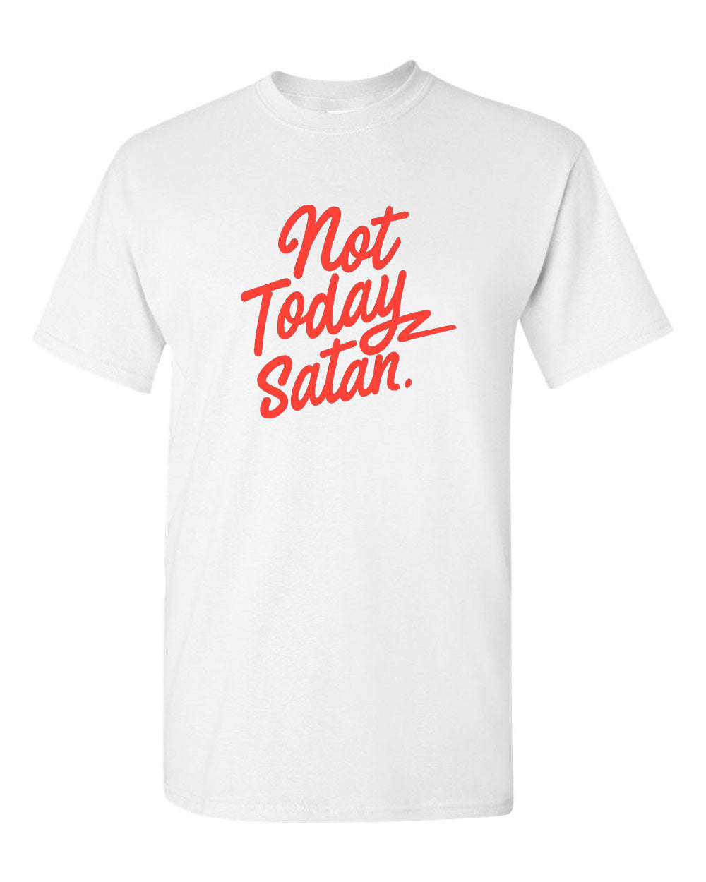 Not Today Satan t-shirt Christian t-shirt religion tees - Fivestartees