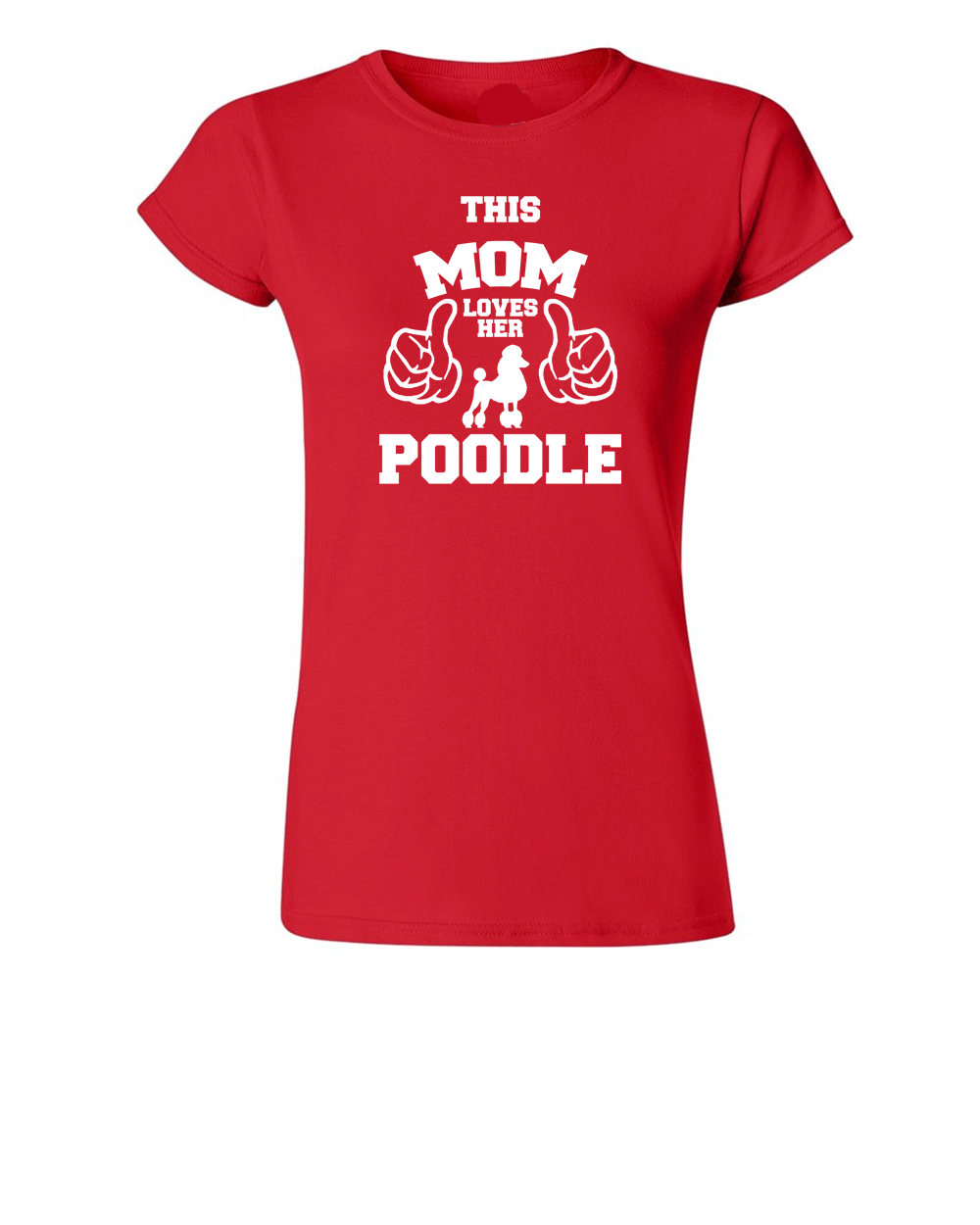 Poodle Mom T-shirt - Fivestartees