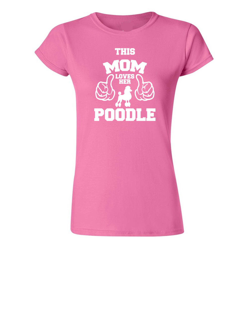 Poodle Mom T-shirt - Fivestartees