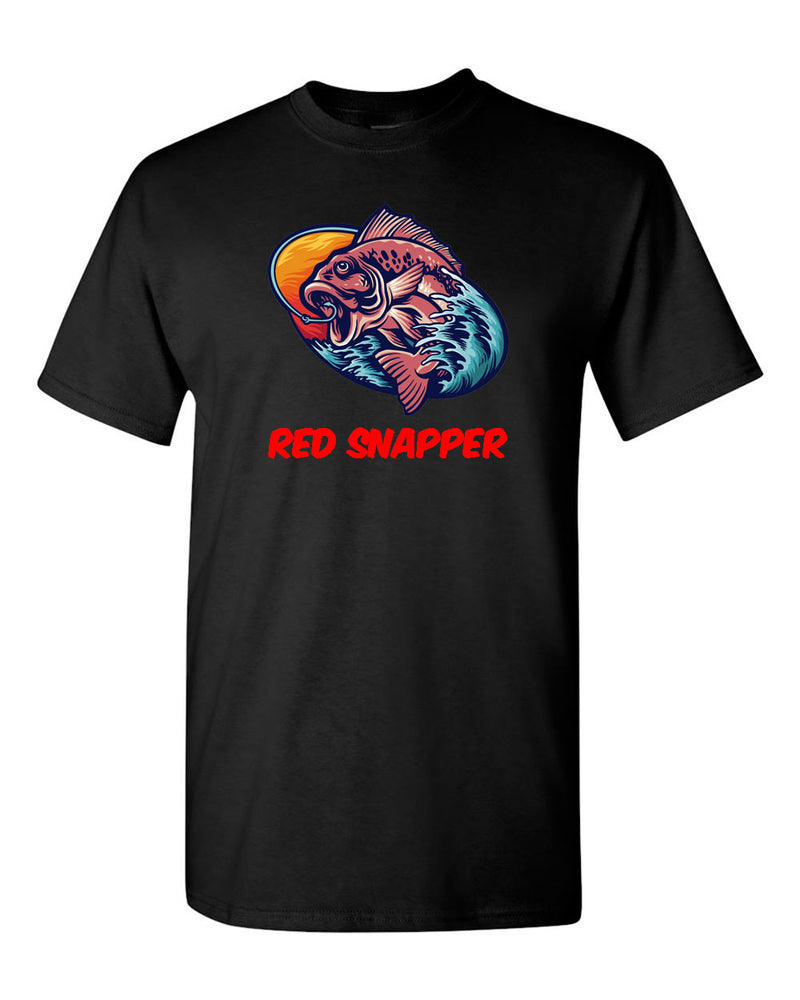 Red Snapper Fish T-shirt, Fishing T-shirt