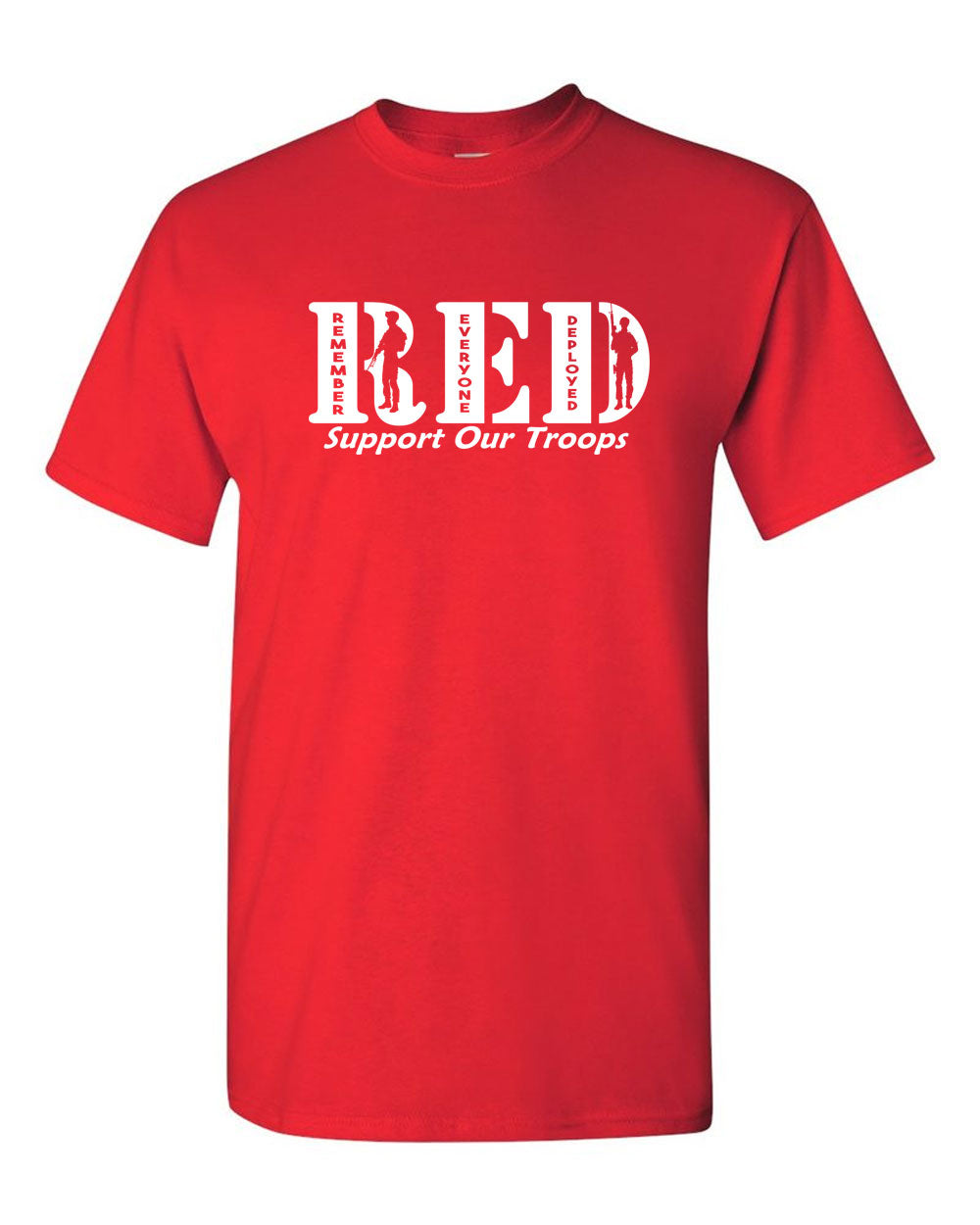 Remember Everyone Deployed T-shirt Red T-shirt 2nd Amendment tees - Fivestartees