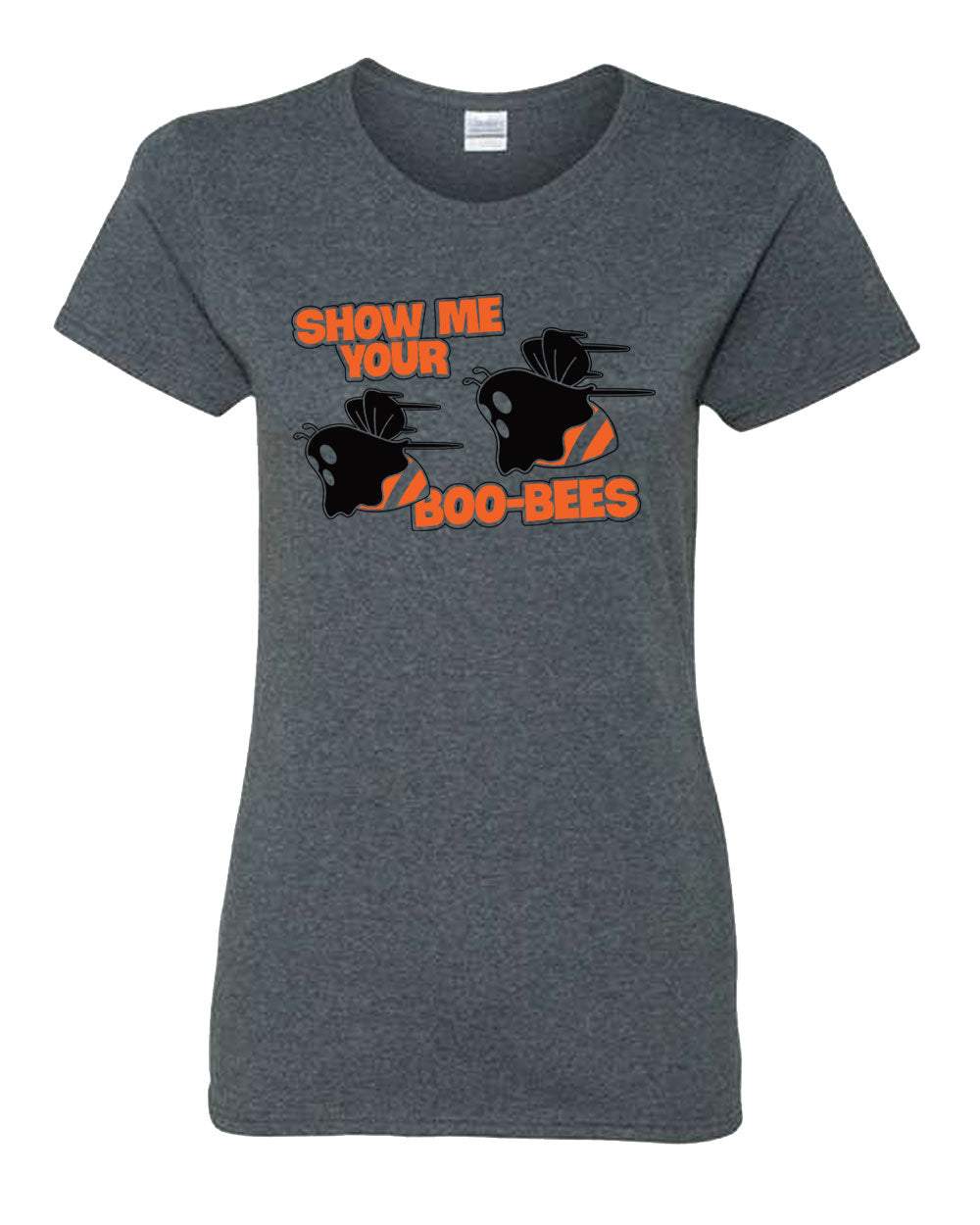 show me your boo-bees Halloween funny t-shirt women tees - Fivestartees