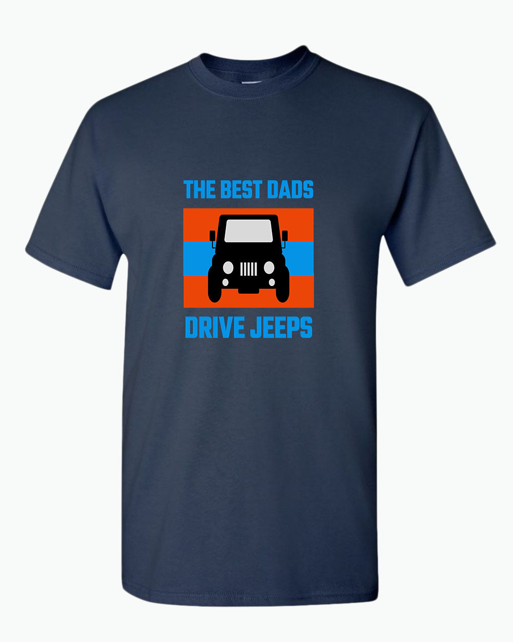 The best dads drive jeeps t-shirt. funny dad t-shirt - Fivestartees