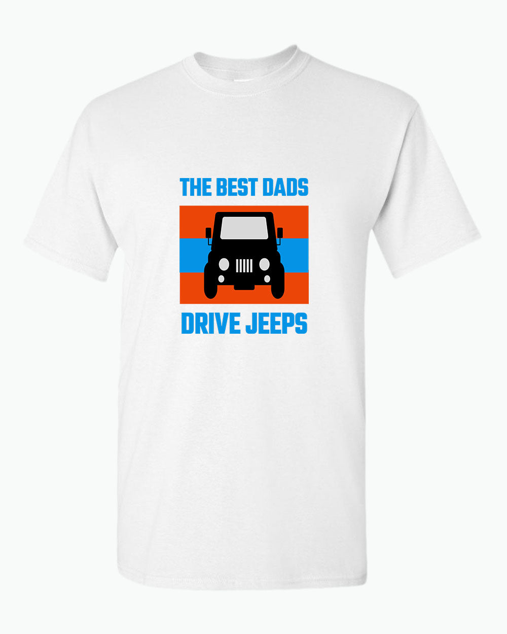 The best dads drive jeeps t-shirt. funny dad t-shirt - Fivestartees