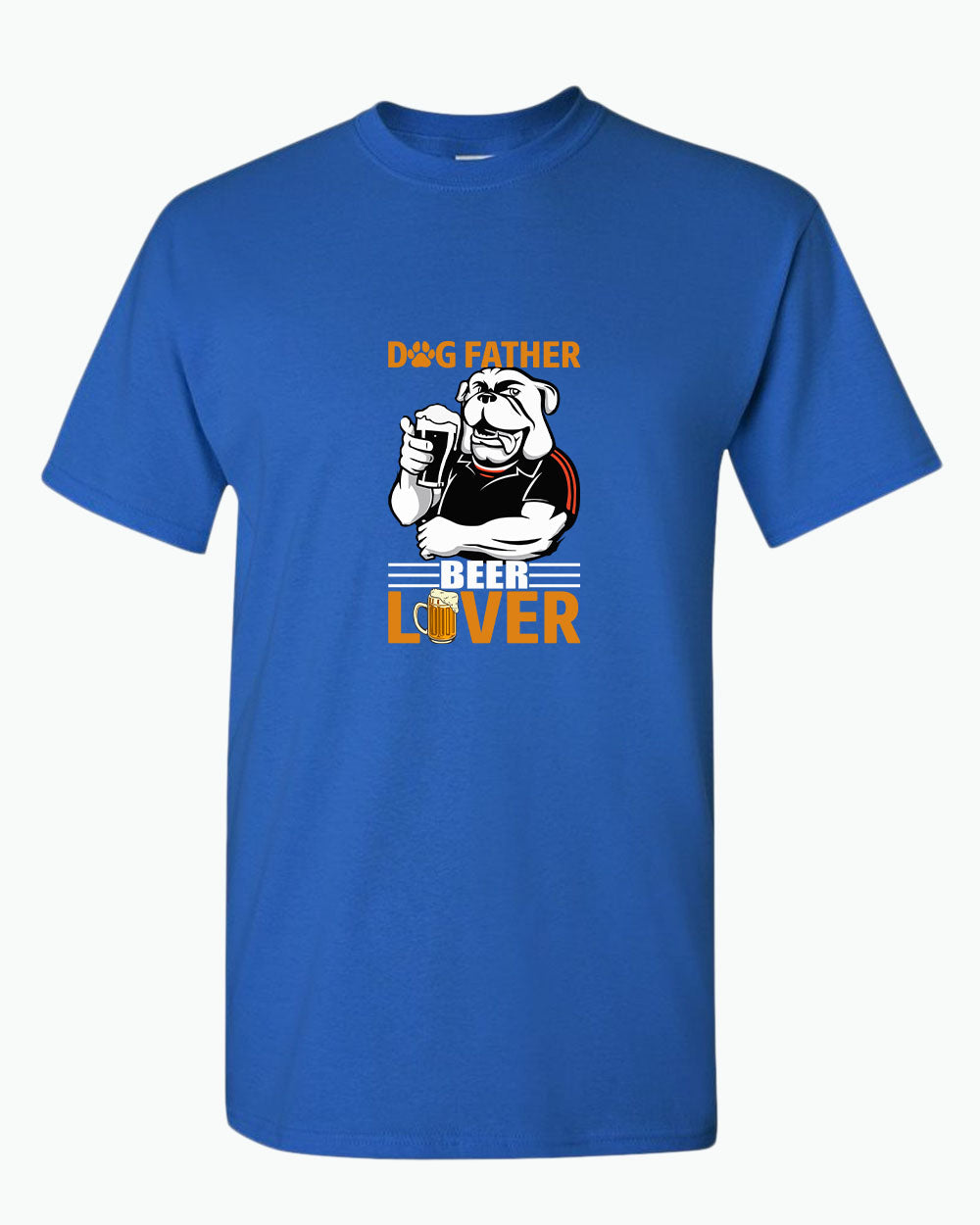 Dog father beer lover t-shirt, daddy t-shirt papa tees - Fivestartees