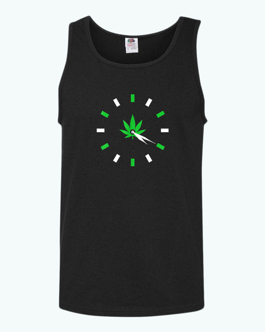 420 clock tank top - Fivestartees