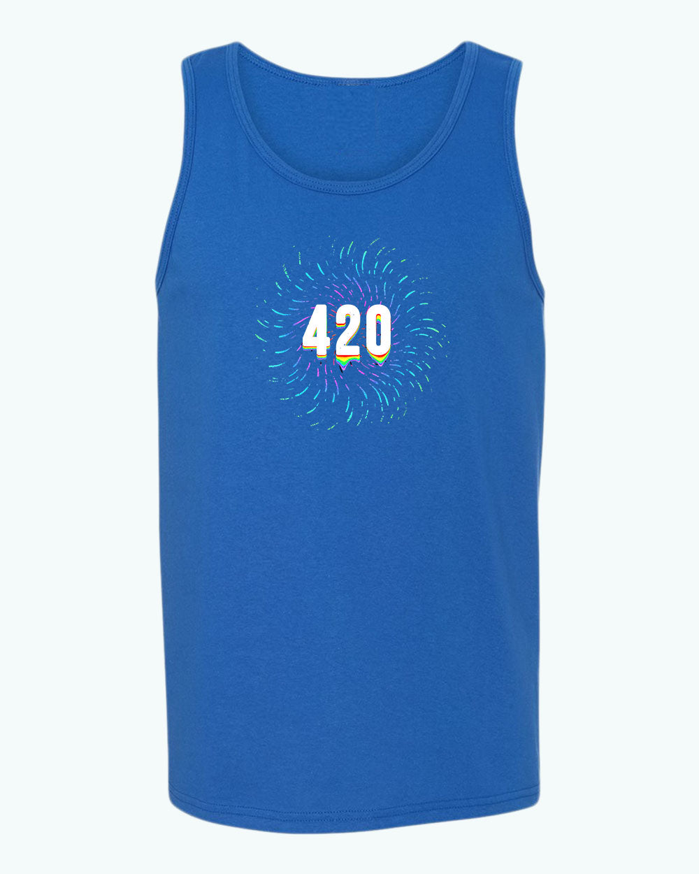 420 tik tok color tank top - Fivestartees