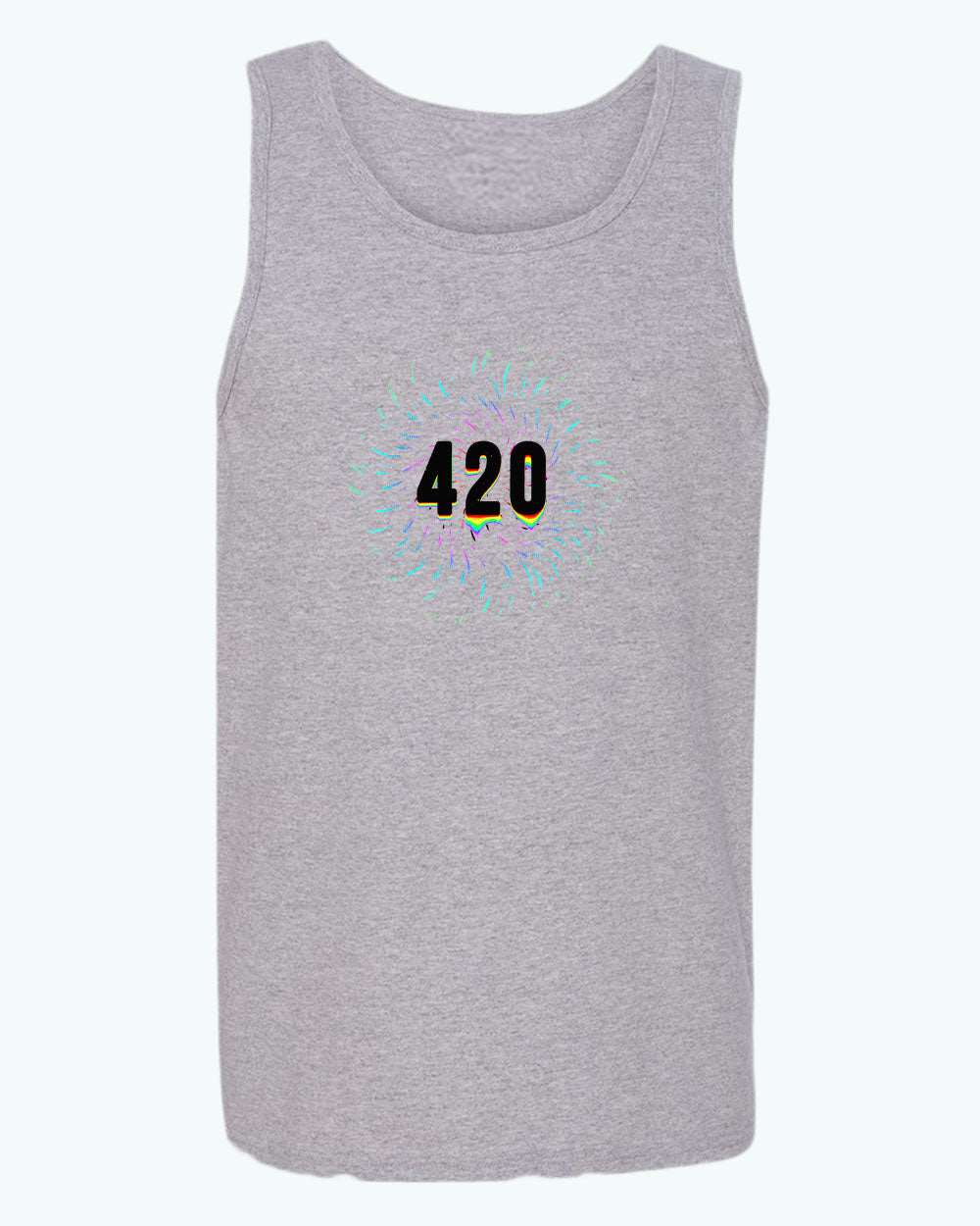 420 tik tok color tank top - Fivestartees