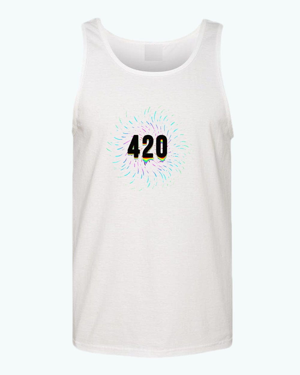 420 tik tok color tank top - Fivestartees