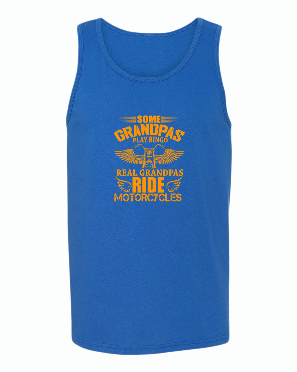 Some grandpas play bingo, real grandpas ride motorcycle tank top - Fivestartees