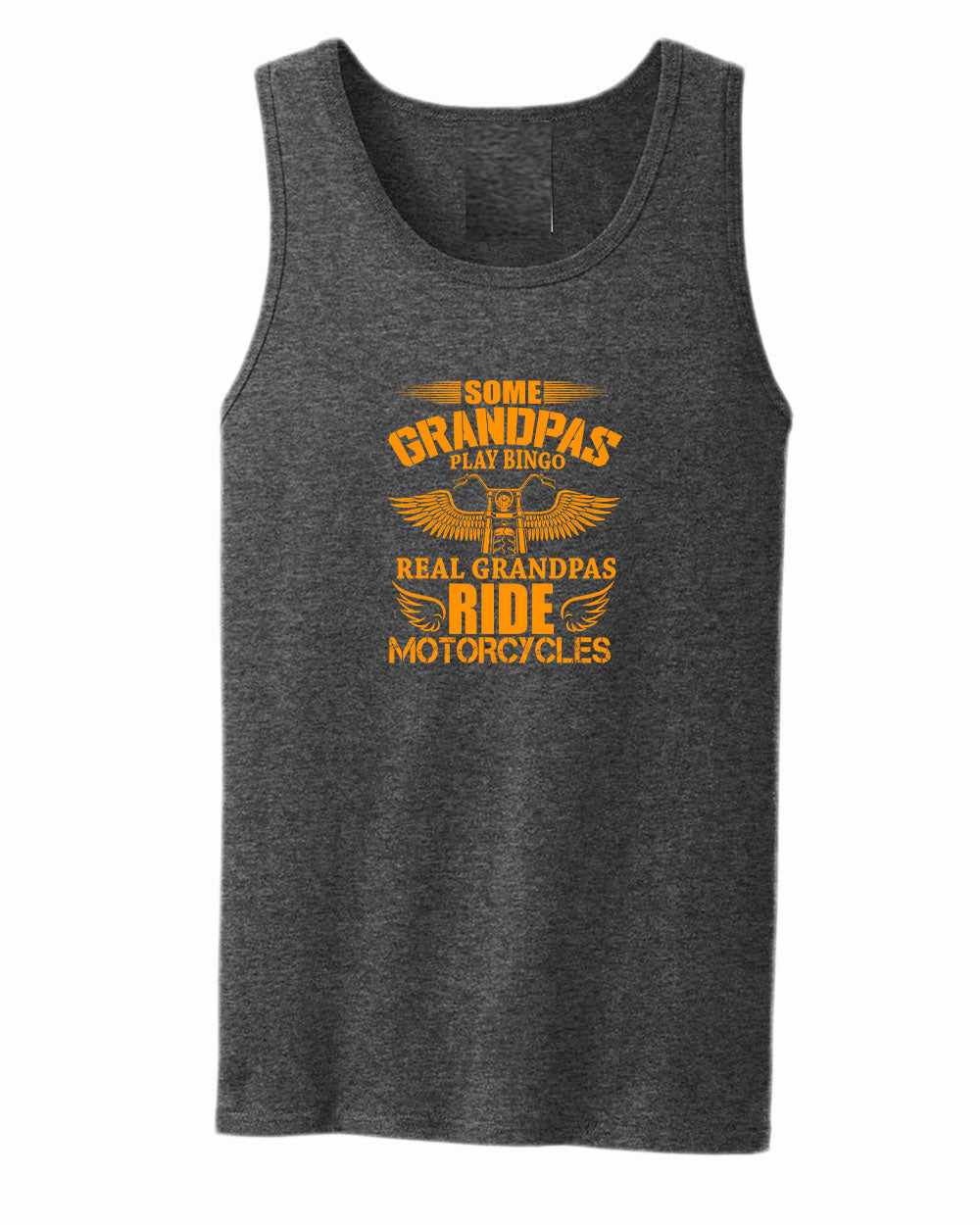 Some grandpas play bingo, real grandpas ride motorcycle tank top - Fivestartees