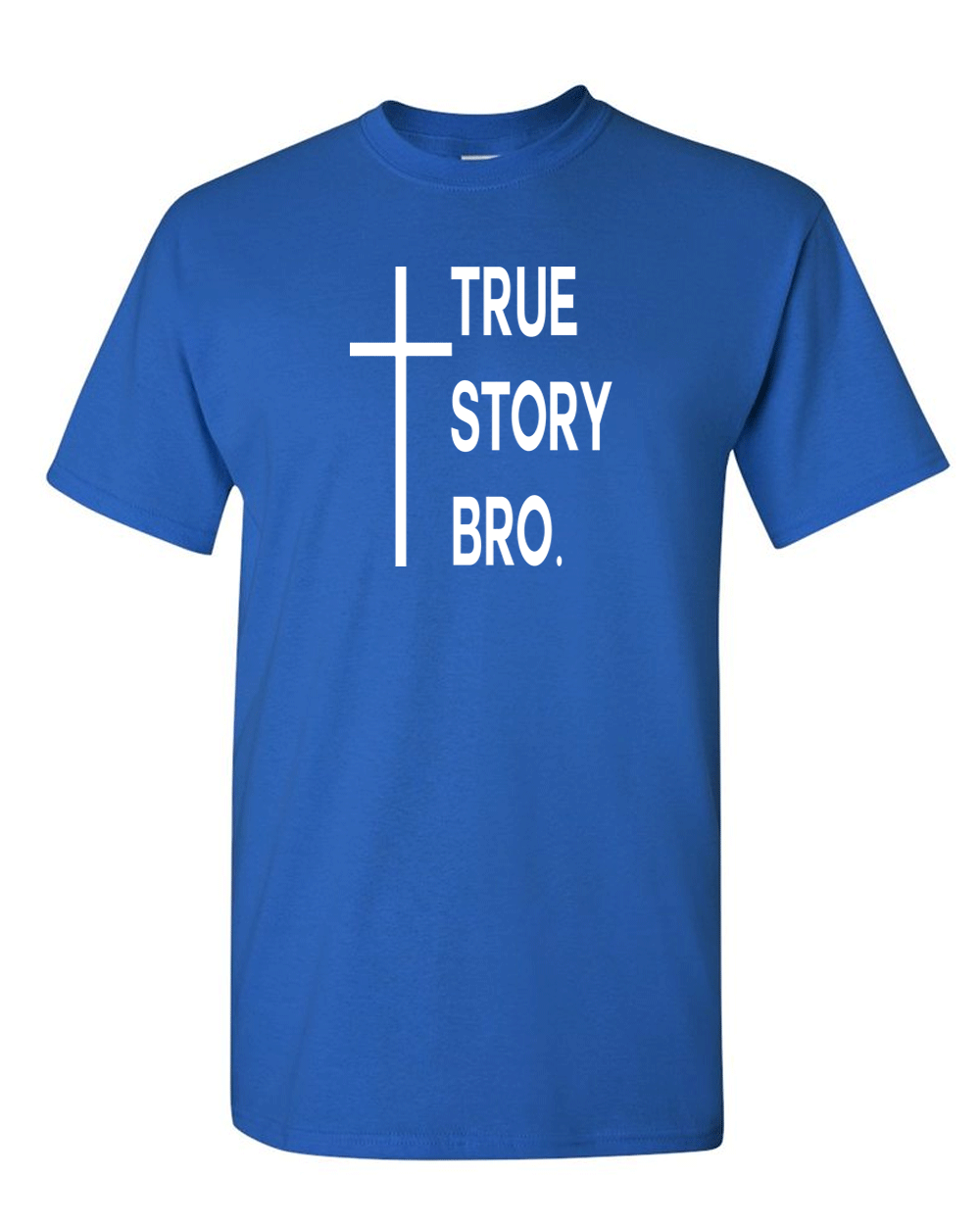 Christian COOL T-Shirt Gift Tee Mens Jesus t-shirt Religious TRUE STRY BRO  t-shirt - Fivestartees