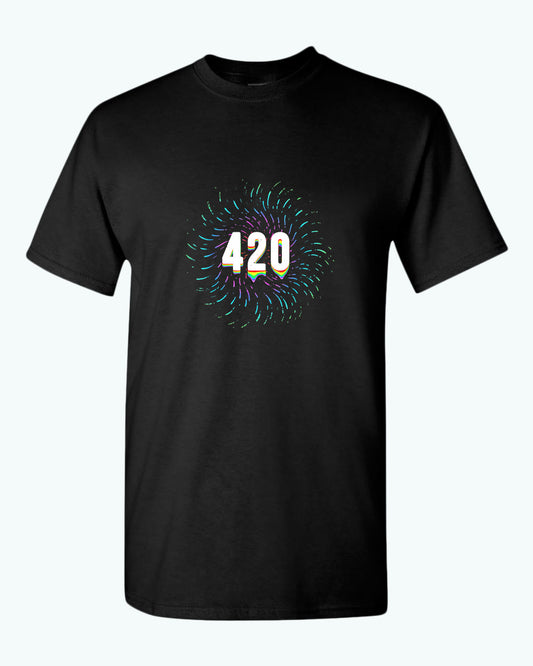 420 tik tok color t-shirt - Fivestartees