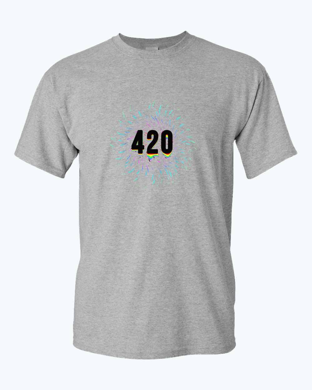 420 tik tok color t-shirt - Fivestartees