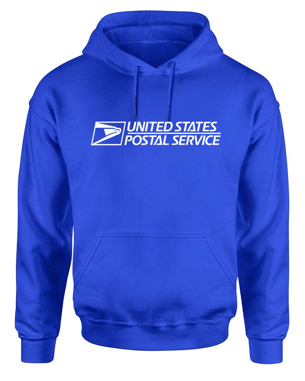 United States postal Service Hoodie USPS Hoodie ALL White Print - Fivestartees