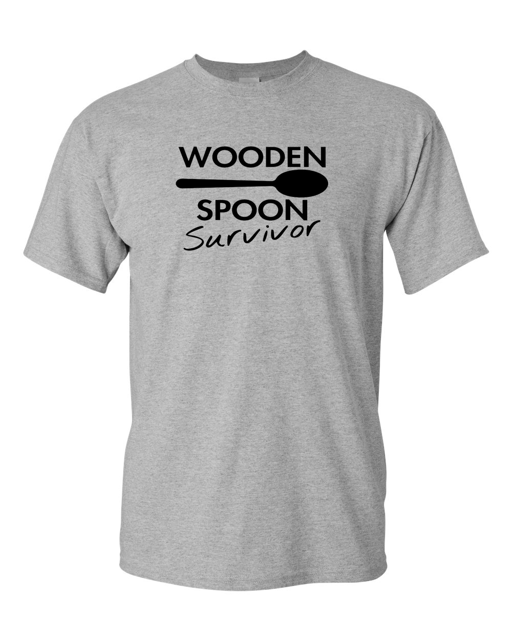 Wooden Spoon Survivor T-shirt Adult Humor Tee Sarcastic Funny T Shirt - Fivestartees