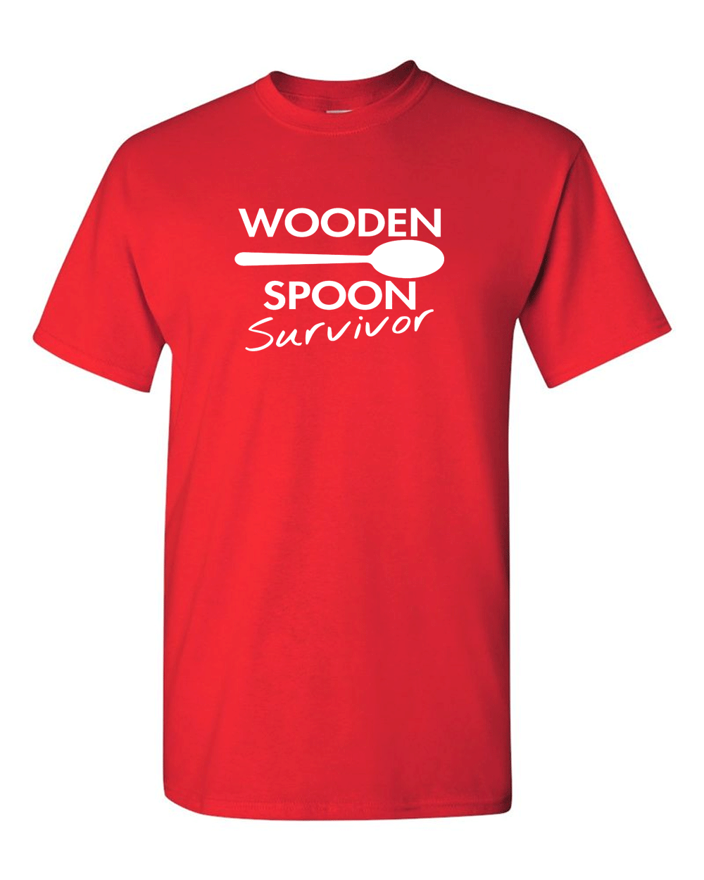 Wooden Spoon Survivor T-shirt Adult Humor Tee Sarcastic Funny T Shirt - Fivestartees