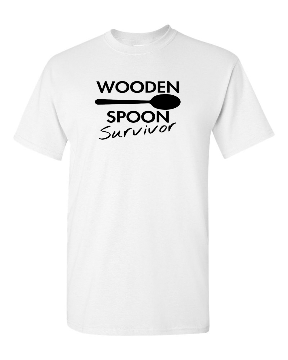 Wooden Spoon Survivor T-shirt Adult Humor Tee Sarcastic Funny T Shirt - Fivestartees