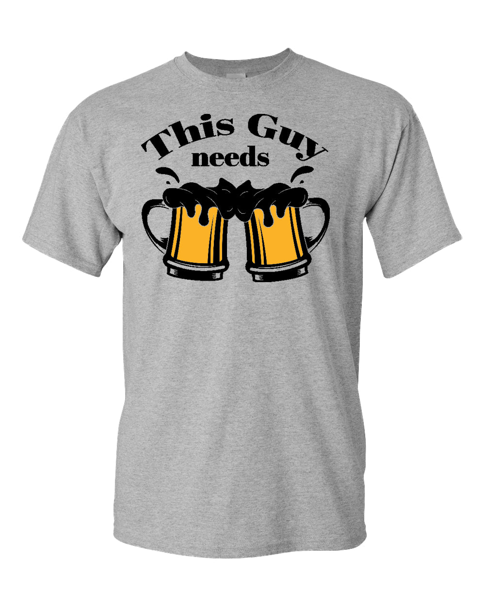 This guy needs beer t-shirt - Fivestartees