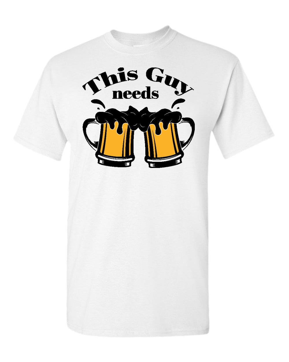 This guy needs beer t-shirt - Fivestartees