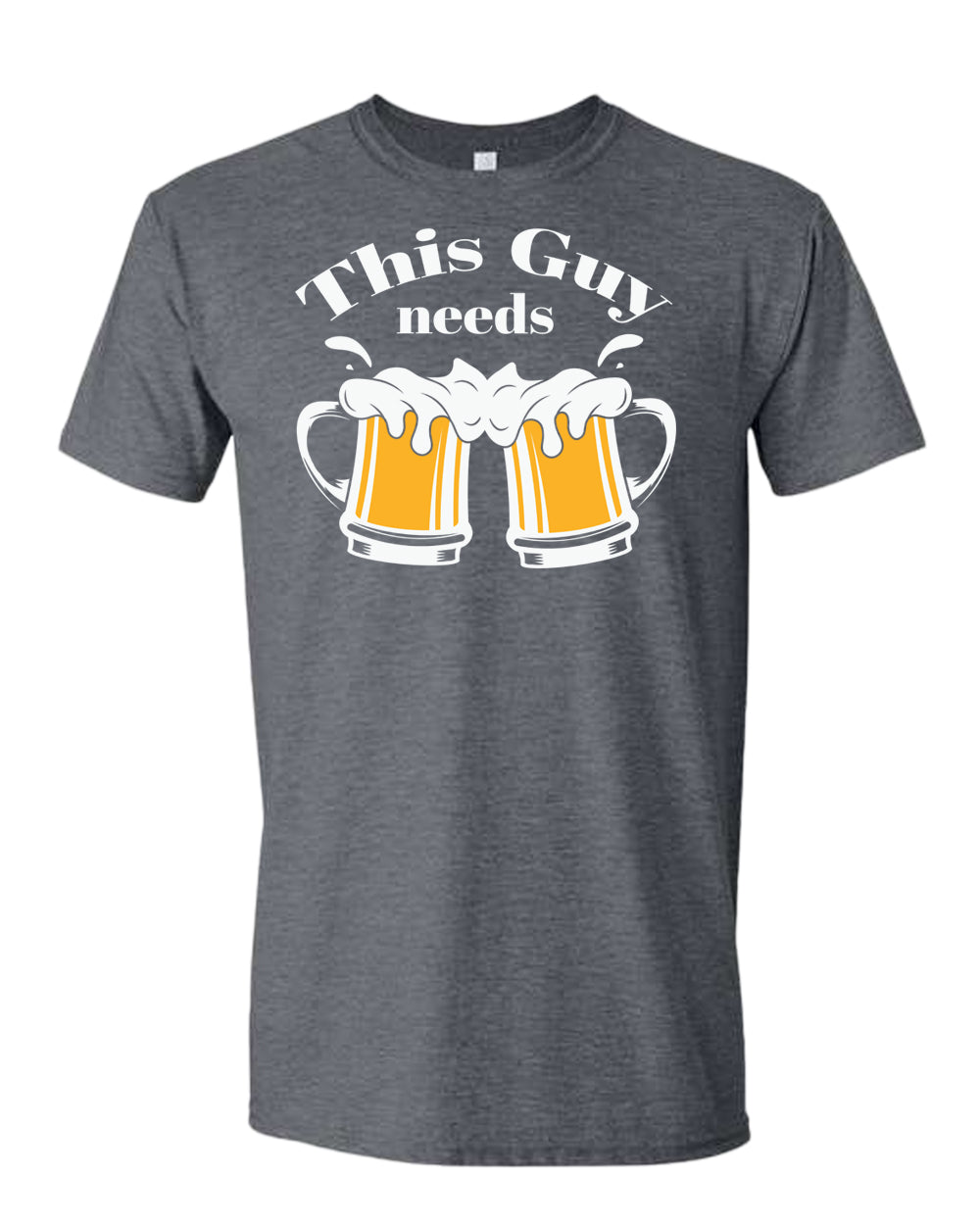 This guy needs beer t-shirt - Fivestartees